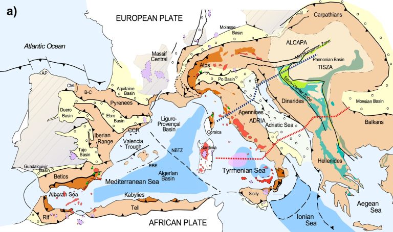 GeoCAM.  Geodynamics of the Central Alpine Mediterranean Orogenic System: Mantle characterization and vertical motions